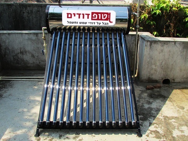 דוד שמש וחשמל של טופ דודים דוד שמש של טופ דודים